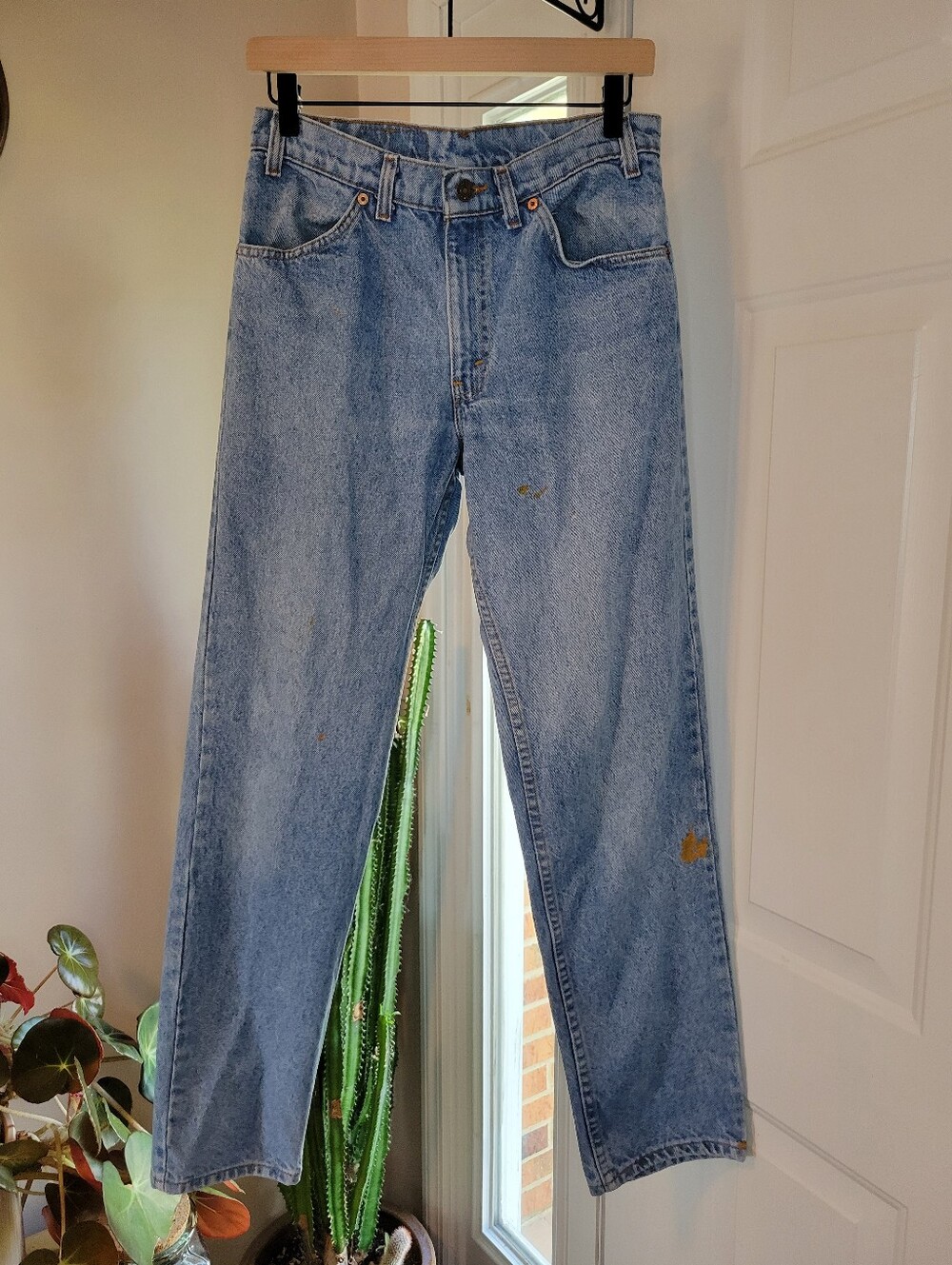 Levi's Orange Tab Vintage Straight Leg Light Wash Jeans, Size 29×32 Mens‎